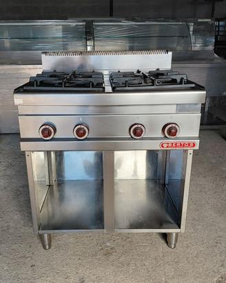 Cucina Gas 4 Fuochi Armadiata/Banco (BERTOS)