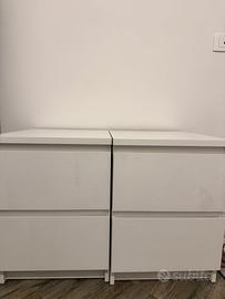 Cassettiera Malm ikea 2 cassetti