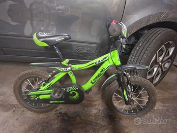 bicicletta bambino 14" Kawasakii