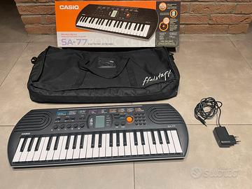 Tastiera pianola 44 tasti CASIO SA 77