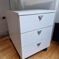 CASSETTIERA UFFICIO + RUOTE MARCA WALLCO" PERFETTA