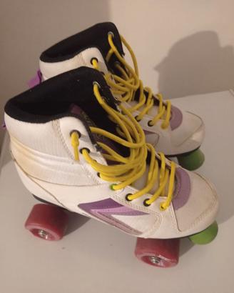 Pattini con scarpa da ginnastica