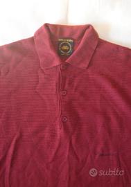 Maglia polo pesante Il GRANCHIO, lana merino TG XL