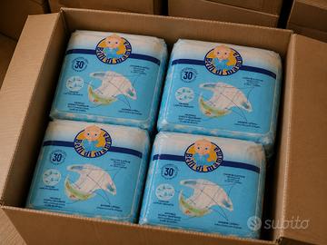 Pannolini 4 pack taglia 4 Baby Nuovi Sigillati