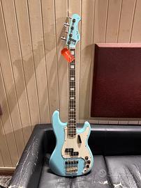 Basso Elettrico Harley Benton MV-4PJ Daphne Blue