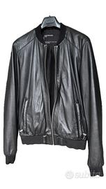 Bomber in vera pelle oakwood