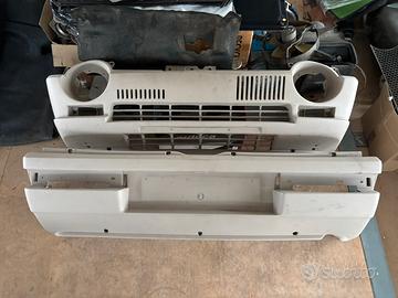 Coppia Paraurti Fiat Ritmo Targa oro