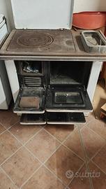 cucina a legna vintage