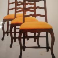 4 sedie antiche 