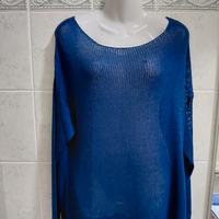 maglia estiva blu