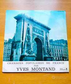 Yves Montand - Chansons Populaires De France LP