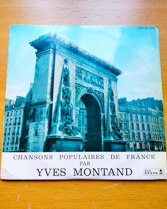 Yves Montand - Chansons Populaires De France LP