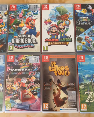 Giochi switch mario zelda