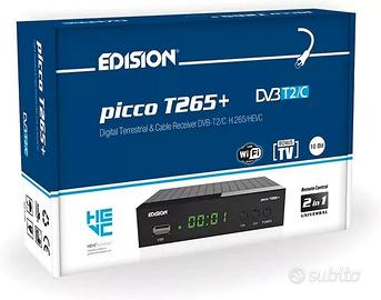 Decoder Edision Picco T265+ DVB-T2 H265 HEVC 10bit