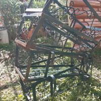 Fioriere in ferro battuto (8 fioriere)