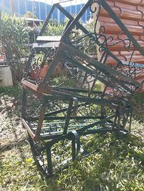 Fioriere in ferro battuto (8 fioriere)