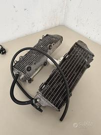 Radiatori Husqvarna SM 125 2008 + tubi maggiorati