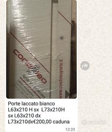 porte bianche nuove 