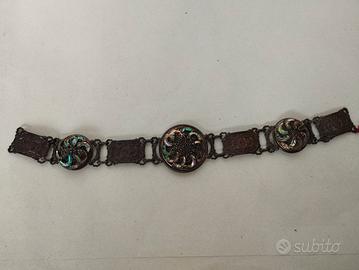 Bracciale di bigiotteria vintage 