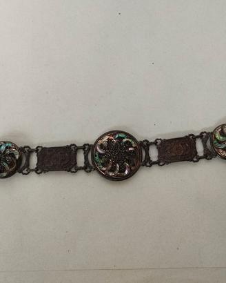 Bracciale di bigiotteria vintage 