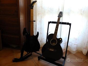 Chitarre vintage elettrica/acustica Kramer/Stagg