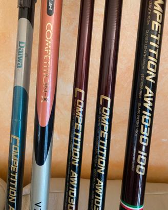Lotto daiwa bolo e fisse aw 1030