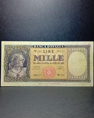 1.000 Lire Medusa emissione in Serie sostitutivaa