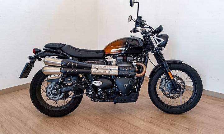 TRIUMPH SCRAMBLER 900 STEALTH EDITION - 2024