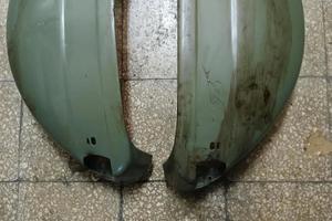 coppia scocche bauletti cofani vespa px