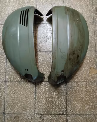 coppia scocche bauletti cofani vespa px