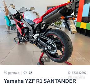 Yamaha YZF R1 - 2008