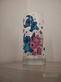 Bicchiere in Vetro Stitch e Angel – Stile Can Glas