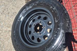  cerchi in acciao + gomme invernali JIMNY