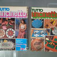 Due riveste vintage"Tutto Uncinetto" 1976 e 1978