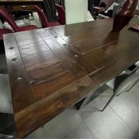 Tavolo antico in legno allungabile