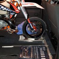 bike stand blocca ruota per furgone