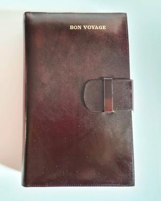 Organizer in pelle VINTAGE anni '70-'80