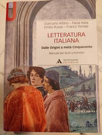 Letteratura Italiana dalle origini a metà Cinquece