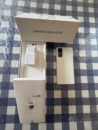 SAMSUNG S20 FE WHITE 128 GB +COVER VETRINI NUOVI