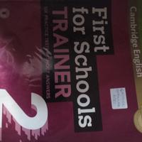Inglese " First for schools Trainer"