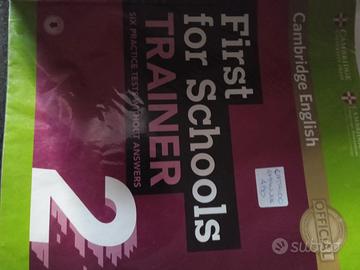 Inglese " First for schools Trainer"