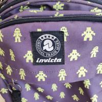 Zaino Scuola Invicta con ruote, sganciabile.