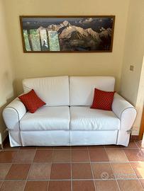 Divano 2 posti bianco