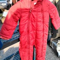 Tutina zip invernale chicco neve bambino 24 mesi