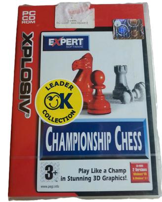 Championnship chess game gioco pc nuovo italiano s