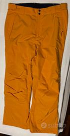 Pantaloni sci Columbia gialli