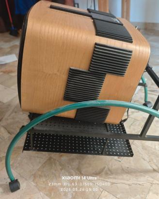 Brionvega completo di carrello e telecomando.