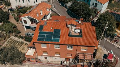 Costalunga: appartamento in casetta con terrazzo