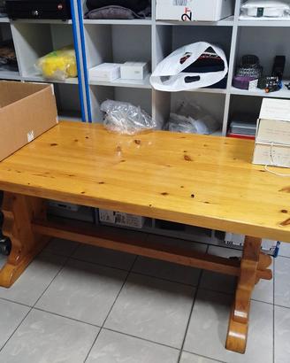 tavolo allungabile in legno massello 