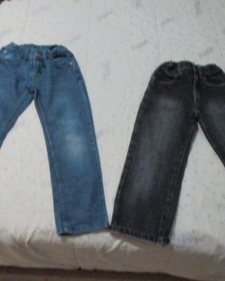 Nr. 2 jeans per 4-5 anni (E 3 cad.)